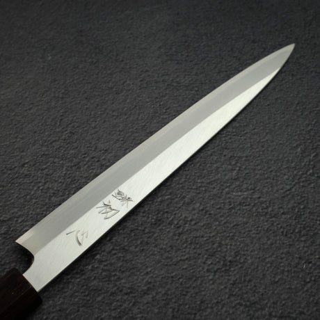Hatsukokoro x Myojin Shirasagi White 2 Left Handed Yanagiba 240mm