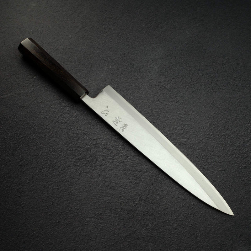 Hatsukokoro x Myojin Shirasagi White 2 Left Handed Mioroshi Deba 270mm