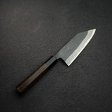 Hatsukokoro Kurokaze Blue 2 Kurouchi K-Tip Deba 150mm Double Bevel