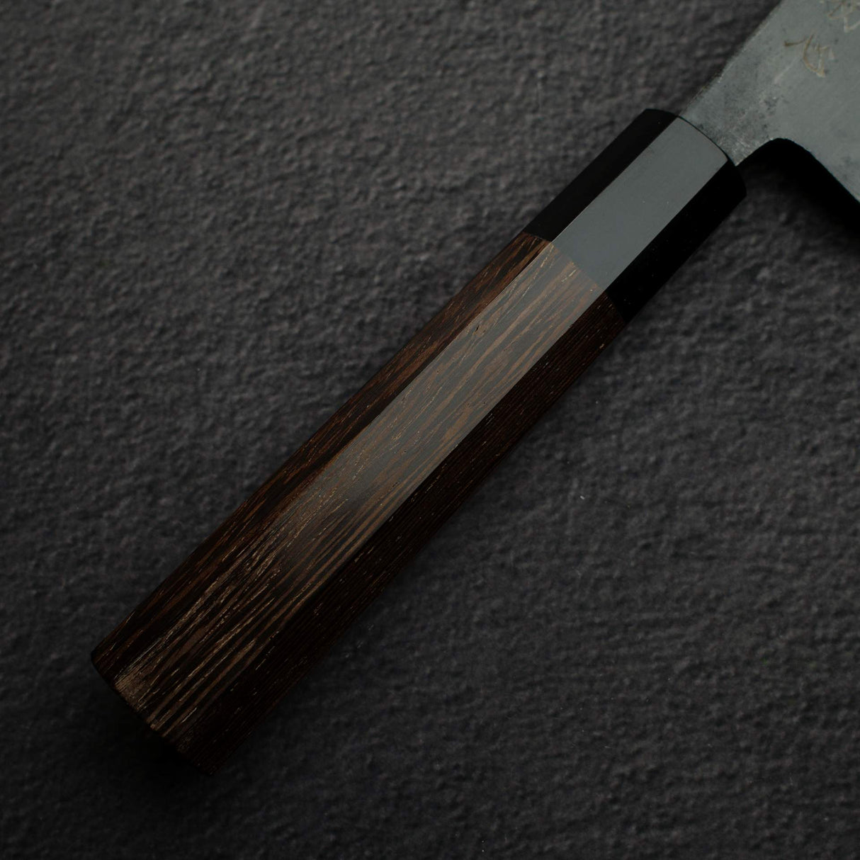 Hatsukokoro Kurokaze Blue 2 Kurouchi K-Tip Deba 150mm Double Bevel
