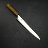 Tsunehisa VG10 Damascus Sujihiki 240mm WA handle