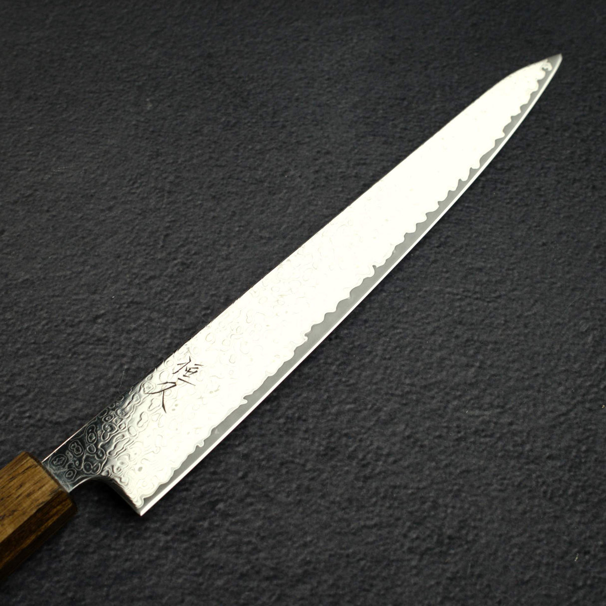 Tsunehisa VG10 Damascus Sujihiki 240mm WA handle