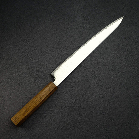 Tsunehisa VG10 Damascus Sujihiki 240mm WA handle