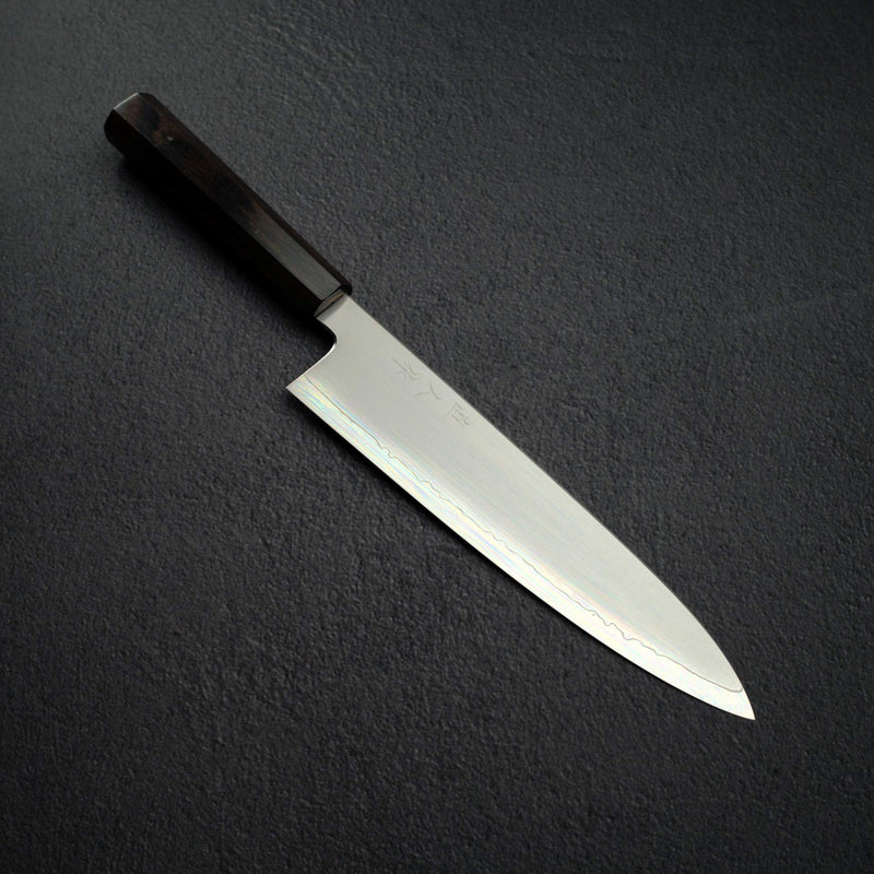 Myojin Riki Seisakusho SG2 Kasumi Gyuto 240mm Ebony Handle