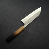 Matsubara Blue 2 Santoku 170mm Nashiji Burnt Kashi