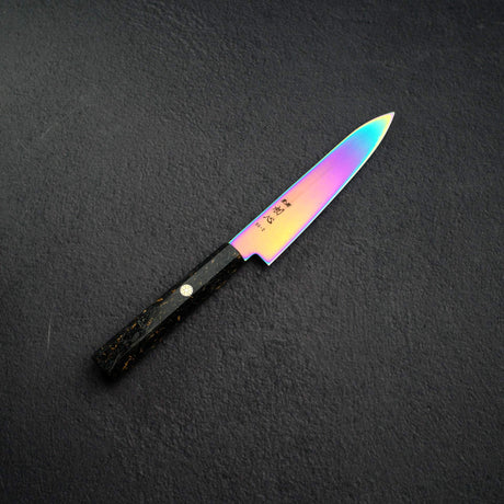 Hatsukokoro Ryuhyo SG2 Damascus Rainbow Petty 150mm