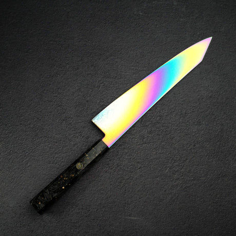 Hatsukokoro Ryuhyo SG2 Damascus Rainbow K-tip Gyuto 240mm