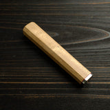 K&S Sample Sale: Octagonal Light Scheme Wood Handle for Gyuto 210mm