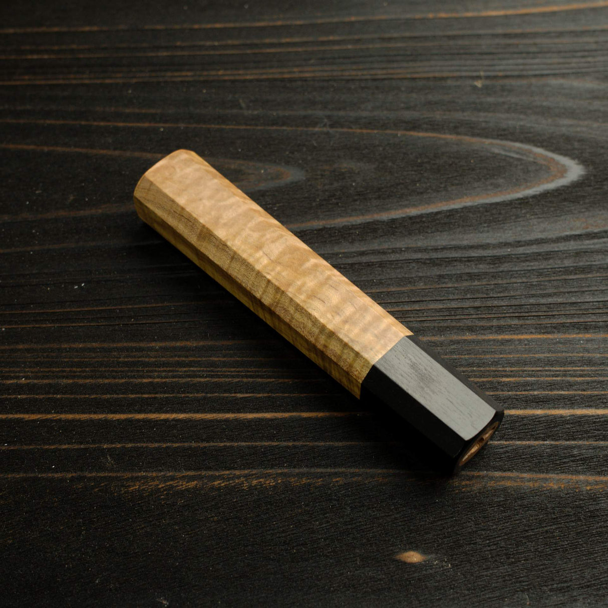 K&S Sample Sale: Octagonal Light Scheme Wood Handle for Gyuto 210mm