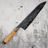 Kisuke x Xinguo Byakku Enn Gyuto 300mm Blue 1 Damascus
