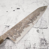 Kisuke x Xinguo Byakku Enn Gyuto 300mm Blue 1 Damascus