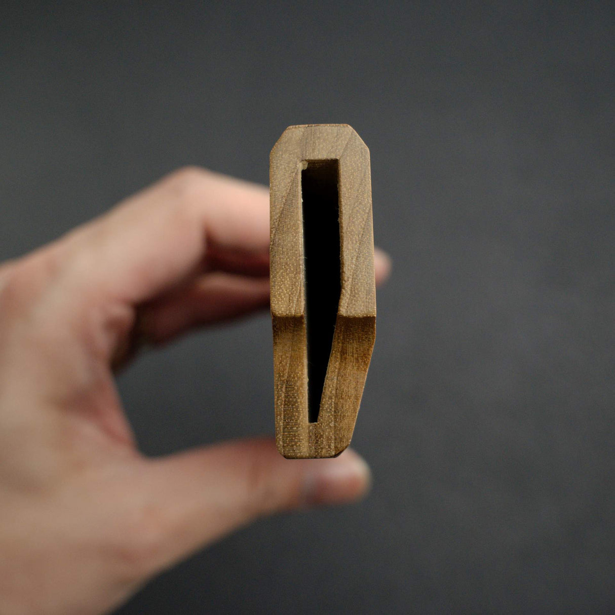 K&S Sakimaru Takobiki Hardwood Saya, Standard Profile
