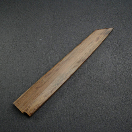 K&S Kritsuke (K-tip) Yanagiba Hardwood  Saya, Standard Profile