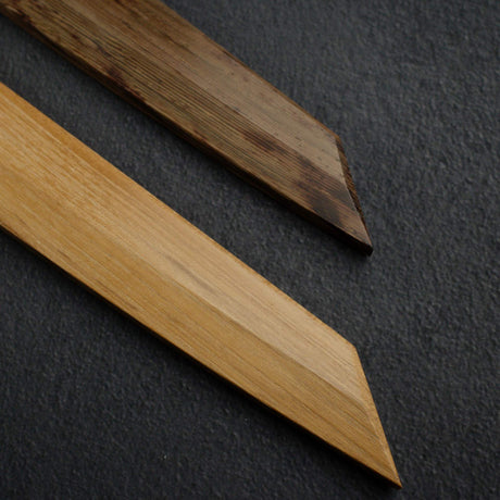 K&S Kritsuke (K-tip) Yanagiba Hardwood  Saya, Standard Profile