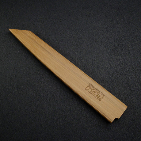 K&S Kritsuke (K-tip) Yanagiba Hardwood  Saya, Standard Profile
