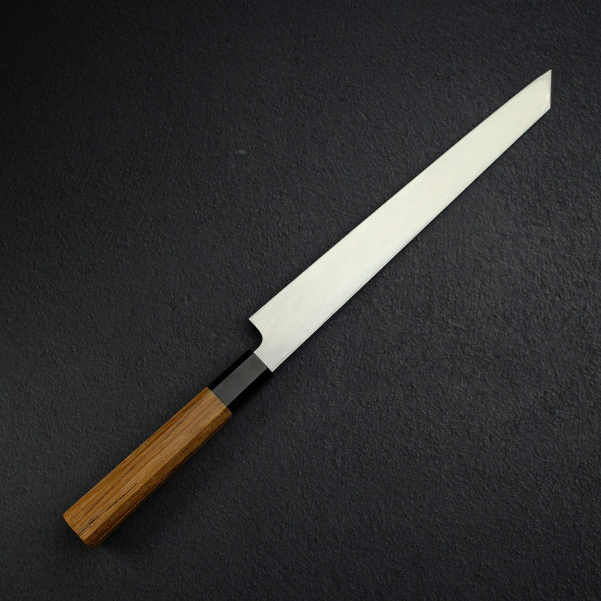 Hatsukokoro x Myojin Shirasagi Blue 2 Kurouchi K-Tip Yanagiba 270mm