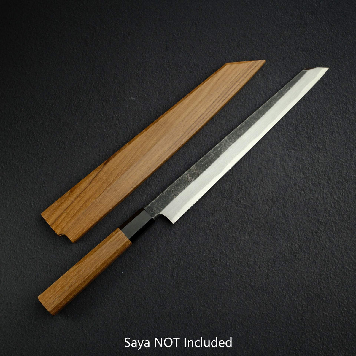 Hatsukokoro x Myojin Shirasagi Blue 2 Kurouchi K-Tip Yanagiba 270mm