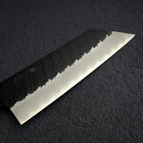 Nigara SG2 Tsuchime K-tip Nakiri 165mm Kurouchi Turquoise Handle