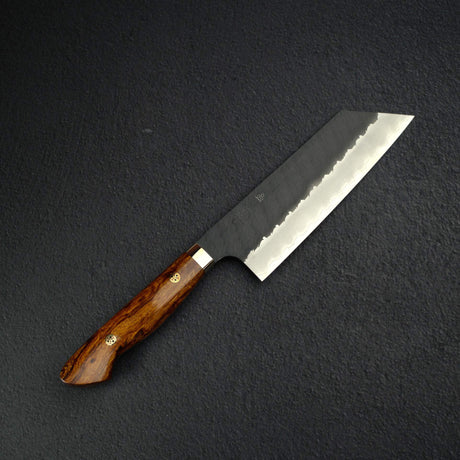 Nigara SG2 Tsuchime K-tip Nakiri 165mm Kurouchi Western Ironwood