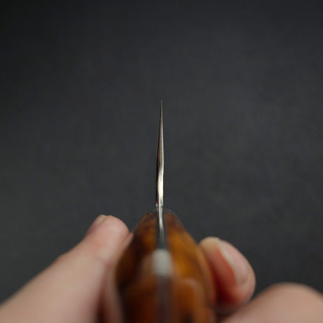 Nigara SG2 Tsuchime K-tip Nakiri 165mm Kurouchi Western Ironwood