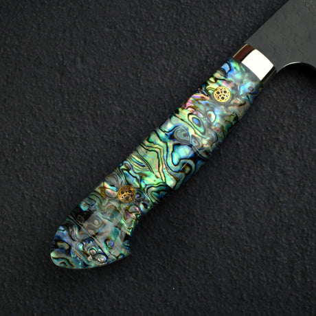 Nigara SG2 Tsuchime K-tip Nakiri 165mm Kurouchi Mother of Pearl Handle