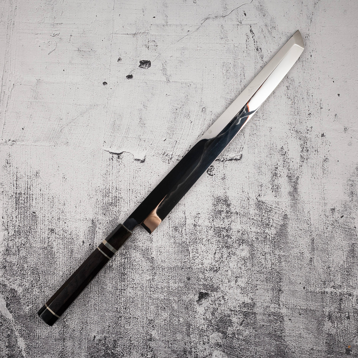 Exotic: Genkai Masakuni (玄海正國) Mizu-Honyaki Mt. Fuji Sakimaru Takohiki 360mm