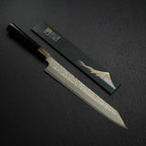 Nigara 安紋 銀三鋼 大馬士革 切付 柳刃 270 mm