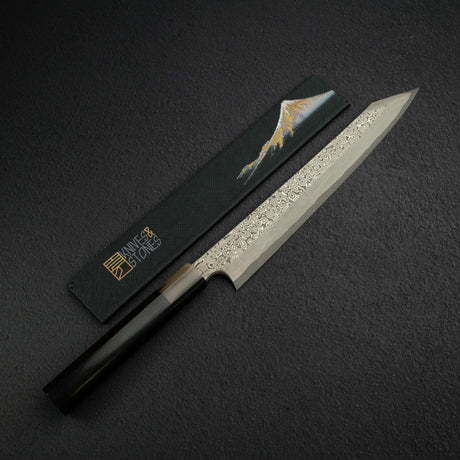 Nigara Anmon Ginsan Damascus K-tip Yanagiba 270 mm