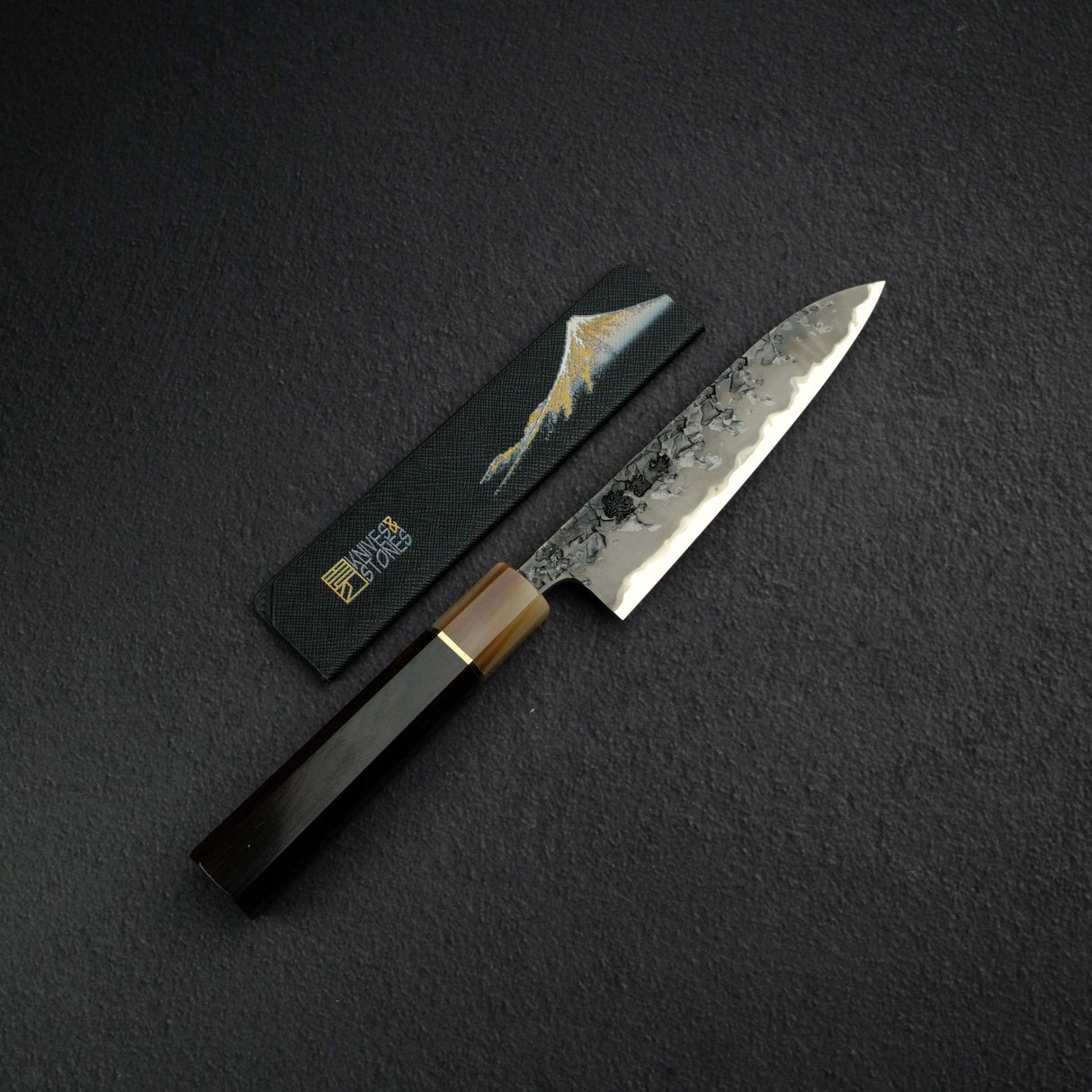Kisuke x Xinguo Blue 1 Tsuchime Petty 150mm w/ Magnetic Guard
