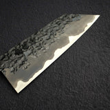 Kisuke x Xinguo Blue 1 Tsuchime Bunka 180mm w/ Magnetic Guard Urushi Handle