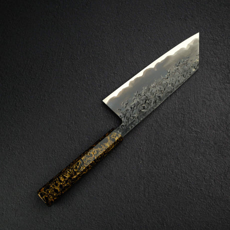 Kisuke x Xinguo Blue 1 槌目 Bunka 180mm，附磁吸護套與漆塗握柄