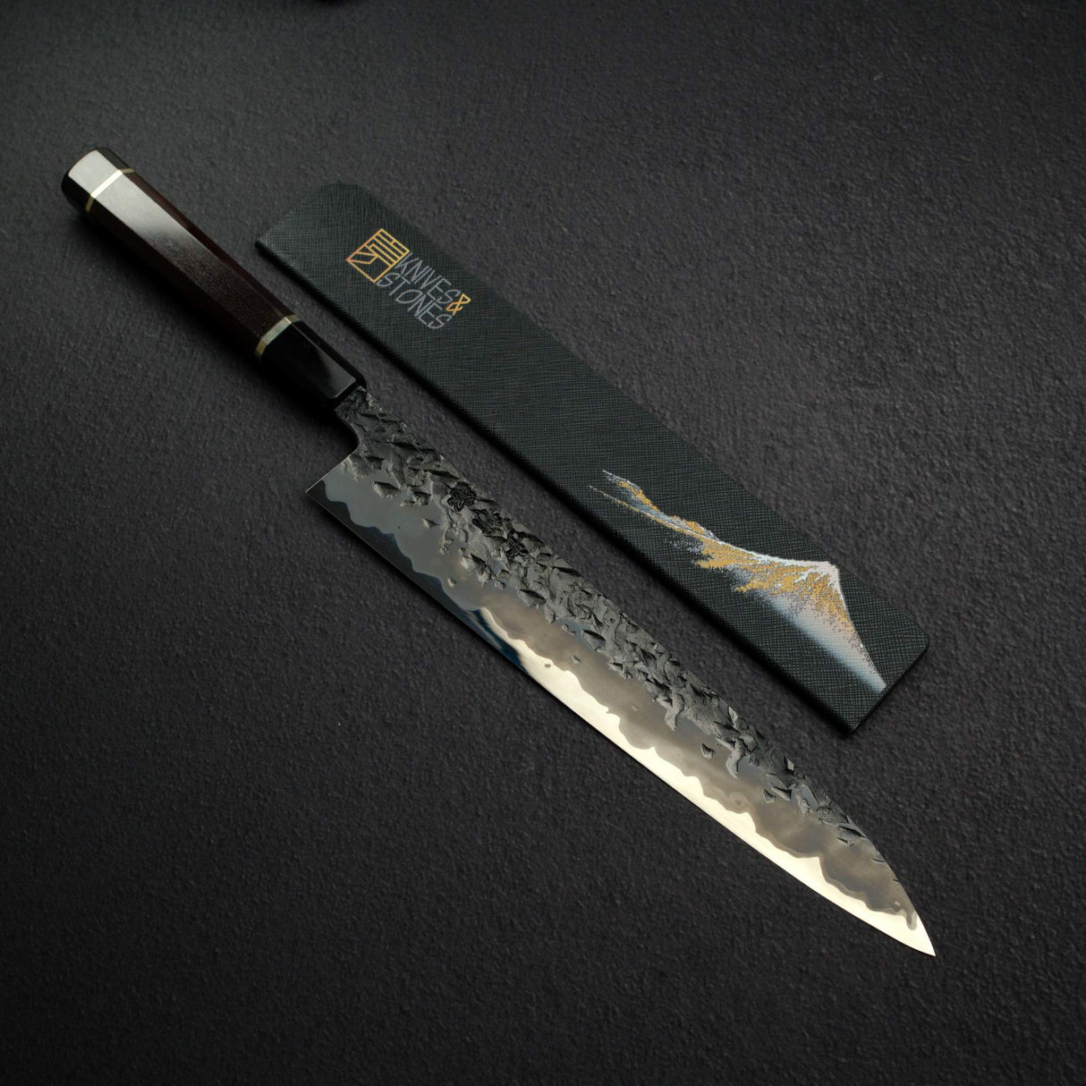 Kisuke x Xinguo Blue 1 Tsuchime Sujihiki 270mm w/ Magnetic Guard