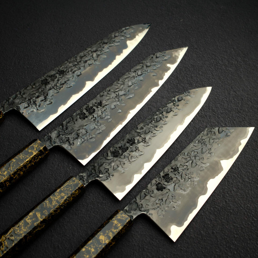 Manaka x Xinguo Blue 1 Stainless clad