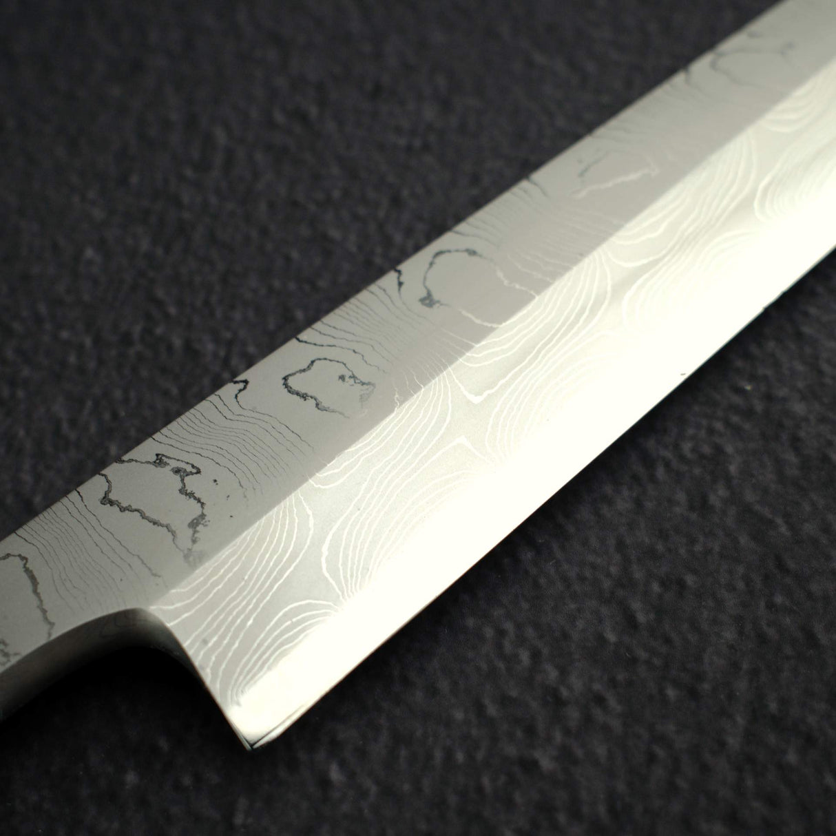 Takahiro Nihei 冰紋 白鋼二號 大馬士革 柳刃 270mm 附刀鞘，Knives and Stones 岩刃社獨家