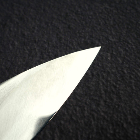 Mazaki Blue 1 Mizu-Honyaki Gyuto 240mm w/ Burl Handle Wenge Saya