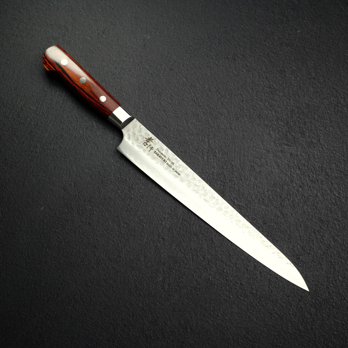 Sakai Takayuki VG10 Sujihiki 240mm (9.4") 33 Layer Hammered Damascus
