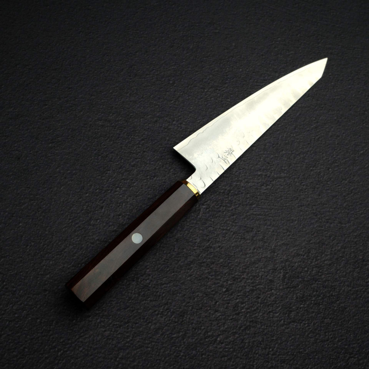 新國 銀三鋼 鎚目 骨透 175mm 帶護手