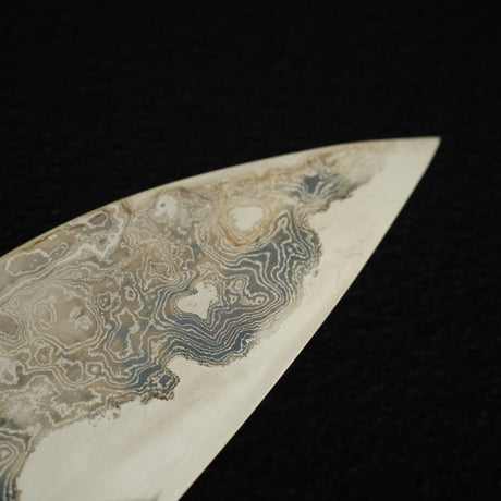 Kisuke x XinguoBlue 1 Byakku Enn Damascus Gyuto 300mm