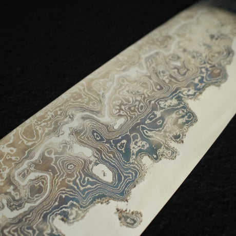 Kisuke x XinguoBlue 1 Byakku Enn Damascus Gyuto 300mm