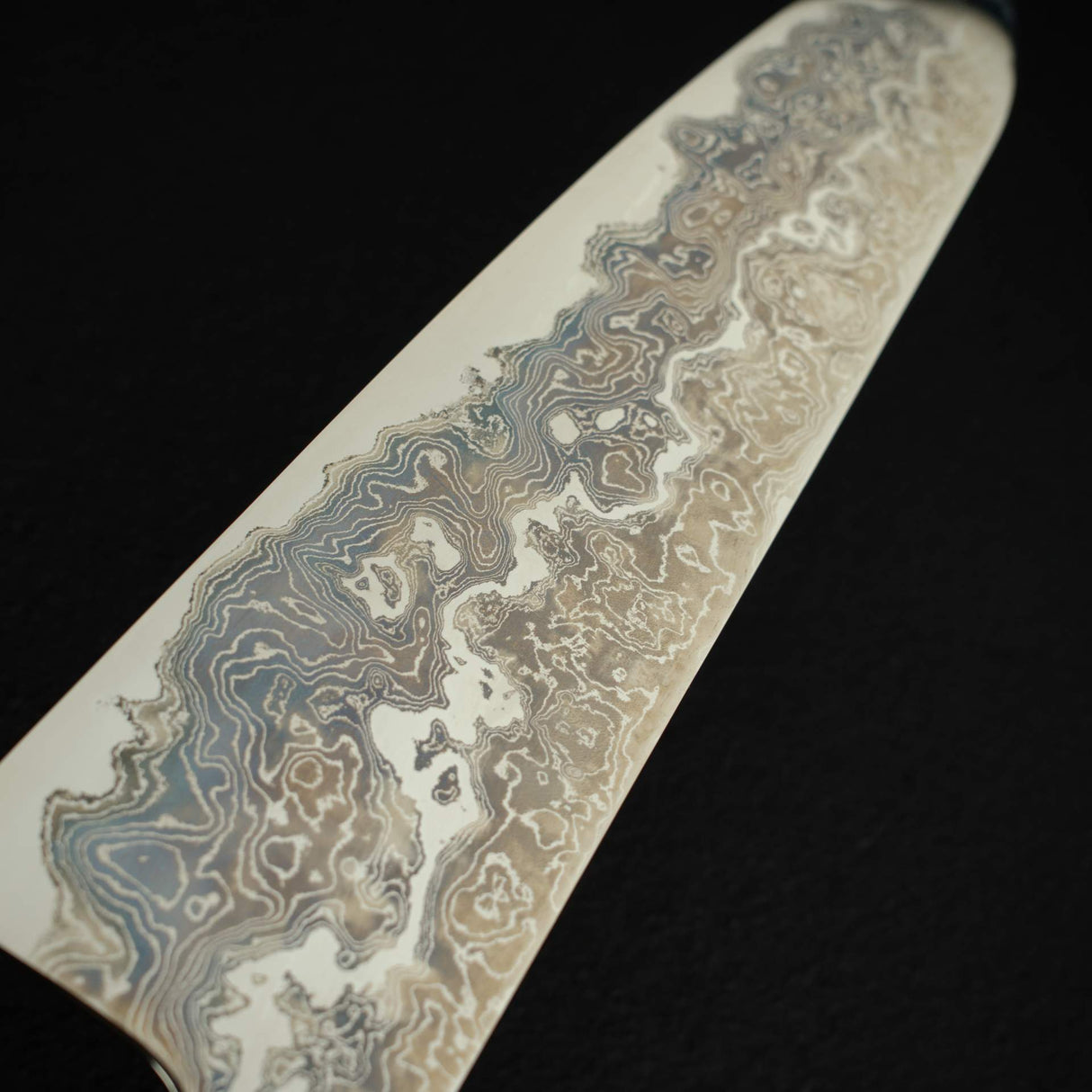 Kisuke x 新國 青鋼一號 白煙大馬士革 牛刀 300mm
