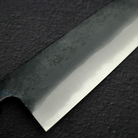 辰光 超級青鋼 黑打 切付 牛刀 210mm