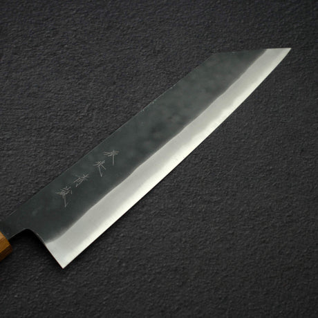 加茂詞朗 青紙超級鋼 黑打 切付 牛刀 240mm