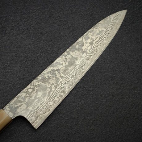 加茂詞朗 SG2/R2 大馬士革墨流牛刀 270mm 附刀鞘