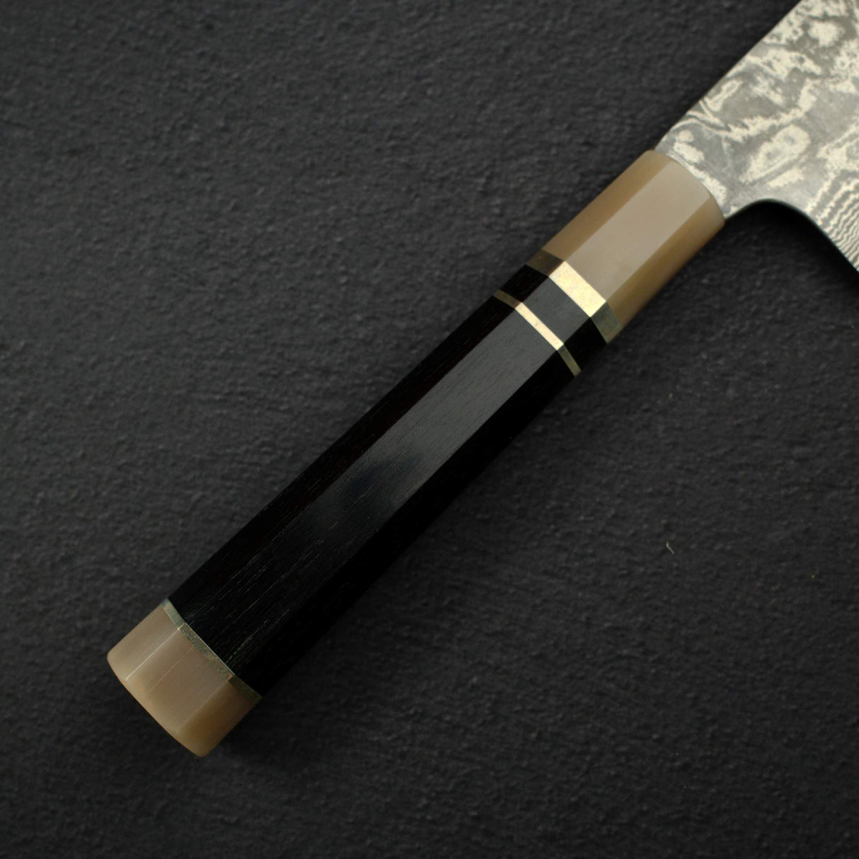 Shiro Kamo SG2/R2 Black Damascus Gyuto 270mm w/ Saya