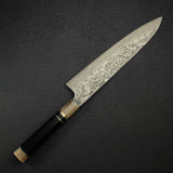 Shiro Kamo SG2/R2 Black Damascus Gyuto 270mm w/ Saya