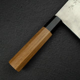 Shigeki Tanaka Ginsan Nashiji Chinese Cleaver/Chuka 195mm