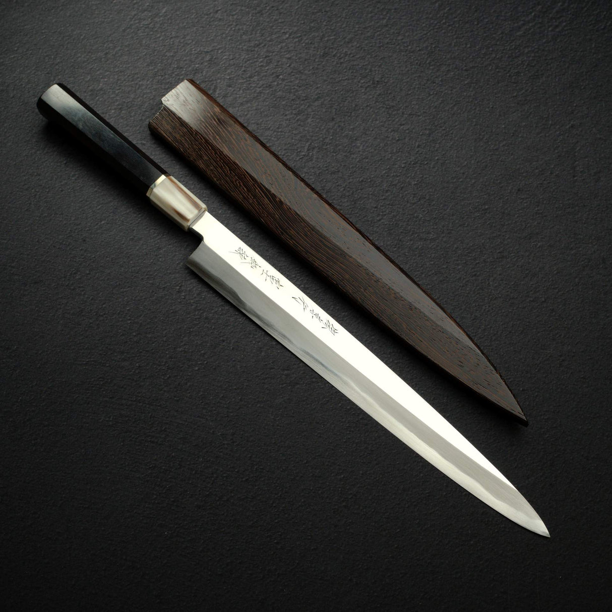 Sakai Takayuki 'Fujitanren' Blue 2 Yanagiba 300mm by Itsuo Doi w/ Saya