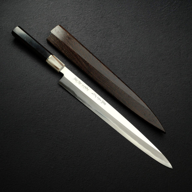 Sakai Takayuki 'Fujitanren' Blue 2 Yanagiba 300mm by Itsuo Doi w/ Saya