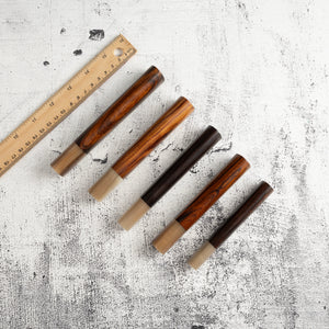 Heart-shaped Ironwood Handle with Blonde/Marble Ferrule