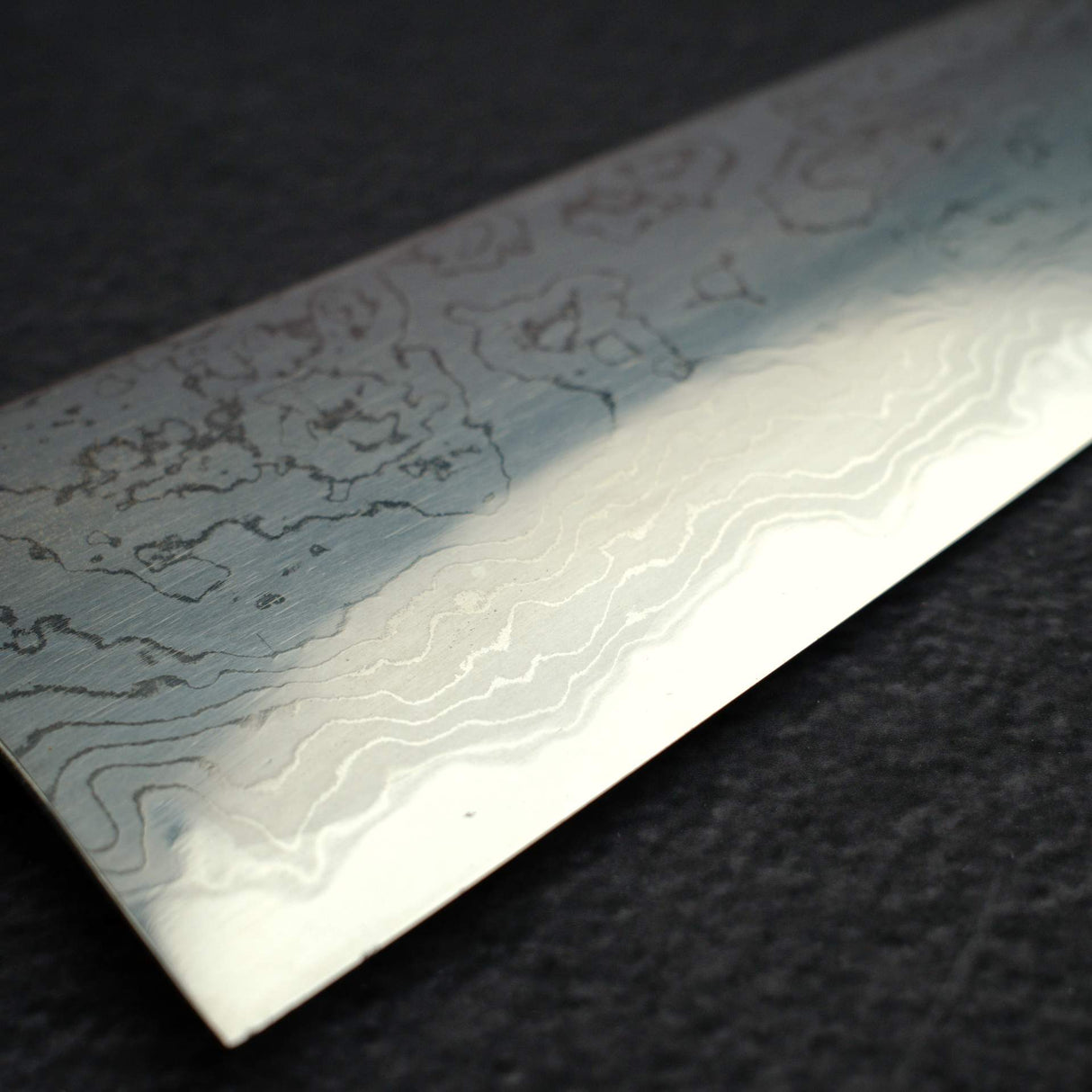 初心 木漏日 青鋼二號 大馬士革 牛刀 240mm 附刀鞘 無刻字